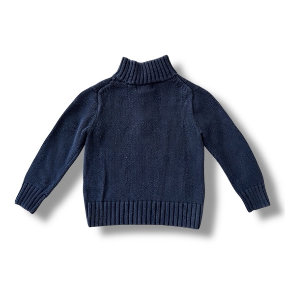 Polo Ralph Lauren | Quarter Zip Sweater Pull-Over (4T) 💙 - Picture 4 of 6
